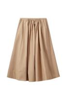 Kattiasw Skirt Skirts Maxi Skirts Beige Sofie Schnoor