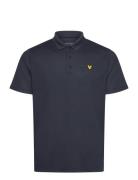 Golf Tech Polo Shirt Sport Polos Short-sleeved Navy Lyle & Scott Sport