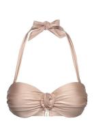 Lima Pb Swimwear Bikinis Bikini Tops Bandeau Bikinitops Brown Hunkemöl...