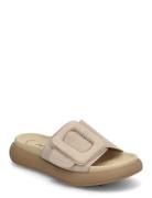 Slip-In Shoes Mules & Slip-ins Flat Mules Beige Gabor