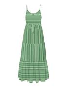 Vmdicthe Singlet Ancle Dress Wvn Ga Maxikjole Festkjole Green Vero Mod...