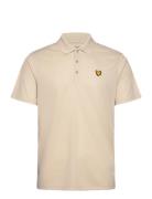 Golf Tech Polo Shirt Sport Polos Short-sleeved Cream Lyle & Scott Spor...