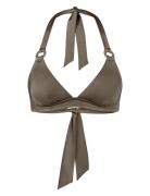Midnight Swim P Swimwear Bikinis Bikini Tops Triangle Bikinitops Khaki...