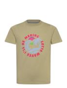 Tnoctavio S_S Tee Tops T-Kortærmet Skjorte Khaki Green The New