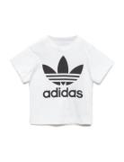 Trefoil Tee Sport T-Kortærmet Skjorte White Adidas Originals