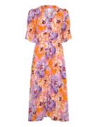 Yasfarron 2/4 Midi Dress S. - Show Knælang Kjole Multi/patterned YAS