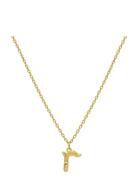 Alphabet Accessories Jewellery Necklaces Dainty Necklaces Gold Maanest...