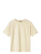 Nlndandilion Ss L Top Tops T-Kortærmet Skjorte Beige LMTD