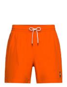 5.75-Inch Traveler Polo Bear Swim Trunk Designers Shorts Orange Polo R...
