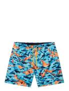 V-Inuvik 1 Badeshorts Blue Napapijri