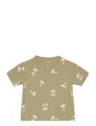 Tnstotto S_S Tee Tops T-Kortærmet Skjorte Khaki Green The New