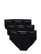 Hip Brief 3Pk Underbukser Y-front Briefs Black Calvin Klein