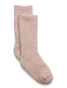Non-Slip Socks Strømper Non-slip Beige GoBabyGo