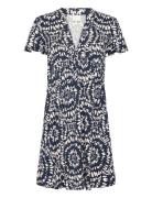 Ihaya Dr7 Knælang Kjole Multi/patterned ICHI