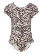 Swimsuit Singoalla Aop Badedragt Badetøj Brown Lindex
