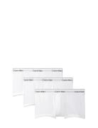 Low Rise Trunk 3Pk Boxershorts White Calvin Klein