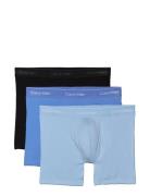 Boxer Brief 3Pk Boxershorts Multi/patterned Calvin Klein