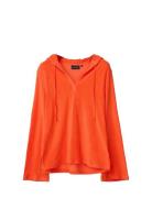 Organic Cotton Terry Surfer Hood Tops Sweatshirts & Hoodies Hoodies Or...
