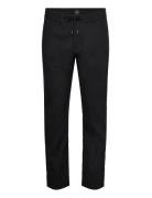 Sanderson-L Bottoms Trousers Linen Trousers Black BOSS
