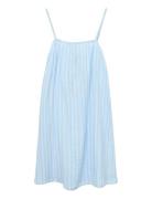 Vmnanna Short Singlet Dress Wvn Ga Kort Kjole Blue Vero Moda