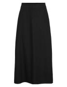 Vijolanda Ankle Skirt Skirts Knee-length & Midi Skirts Black Vila