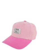 Organic Block Snapback Accessories Headwear Caps Pink Lil' Boo