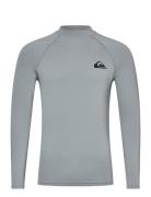 Everyday Upf50 Ls Tops T-Langærmet Skjorte Grey Quiksilver