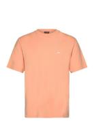Parcy Organic Logo Tee Tops T-Kortærmet Skjorte Orange J. Lindeberg