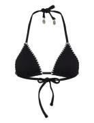 Kenya Triangle Swimwear Bikinis Bikini Tops Triangle Bikinitops Black ...