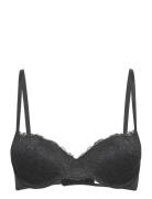 Akleja Balc Tte Bh Med Spets Lingerie Bras & Tops Balc Tte Bras Black ...