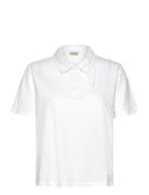 Frsamma Tee 1 Tops T-shirts & Tops Polos White Fransa