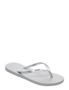 Viva Iv Shoes Summer Shoes Sandals Flip Flops Silver Roxy