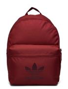 Adicolor Backpk Sport Backpacks Burgundy Adidas Originals