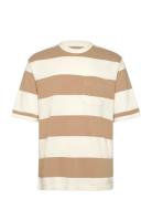 Half Sleeve Pique Tee Rigby St Tops Polos Short-sleeved Multi/patterne...