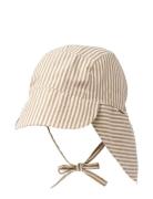 Sun Hat Woven Tonga Solhat Beige Wheat