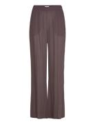 Rodebjer Ezra Designers Trousers Wide Leg Brown RODEBJER