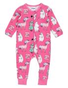 Tjejgäng Pyjamas Pyjamas Sie Jumpsuit Pink MUMIN