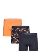 Cotton Stretch Boxer 3P Boxershorts Black Björn Borg