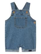 Nbmlou Dnm Shorts Overall 2230-Li H Bottoms Dungarees Blue Name It