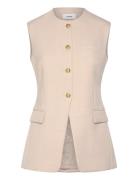 Athena Blazers Sleeveless Blazers Beige Reiss