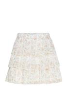 Chiffon Skirt Skirts Short Skirts Multi/patterned Gina Tricot
