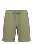 Dyed Canvas Beach Shorts Bottoms Shorts Casual Khaki Green Mads Nørgaa...