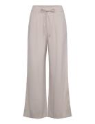 Jdysay Hw Linen Wide Pant Wvn Bottoms Trousers Linen Trousers Beige JD...