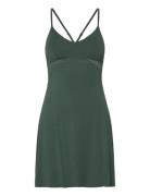 Sd Jersey Lace Back Detail Nattøj Khaki Green Hunkemöller