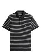 Liquid Cotton Reg Seasonal Polo Tops Polos Short-sleeved Black Tommy H...