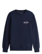 Hilfiger Stacked Sweatshirts Tops Sweatshirts & Hoodies Sweatshirts Na...