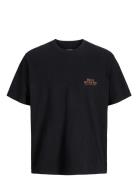 Jorhydra Photo Tee Ss Crew Neck Tops T-Kortærmet Skjorte Black Jack & ...