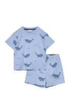 Pyjamas .-- Whale Pyjamassæt Blue Mango