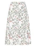Byimilda Midi Skirt - Skirts Knee-length & Midi Skirts White B.young