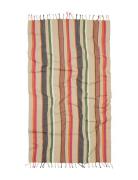 Stripies Cotta Towel Badetøj Beige Becksöndergaard